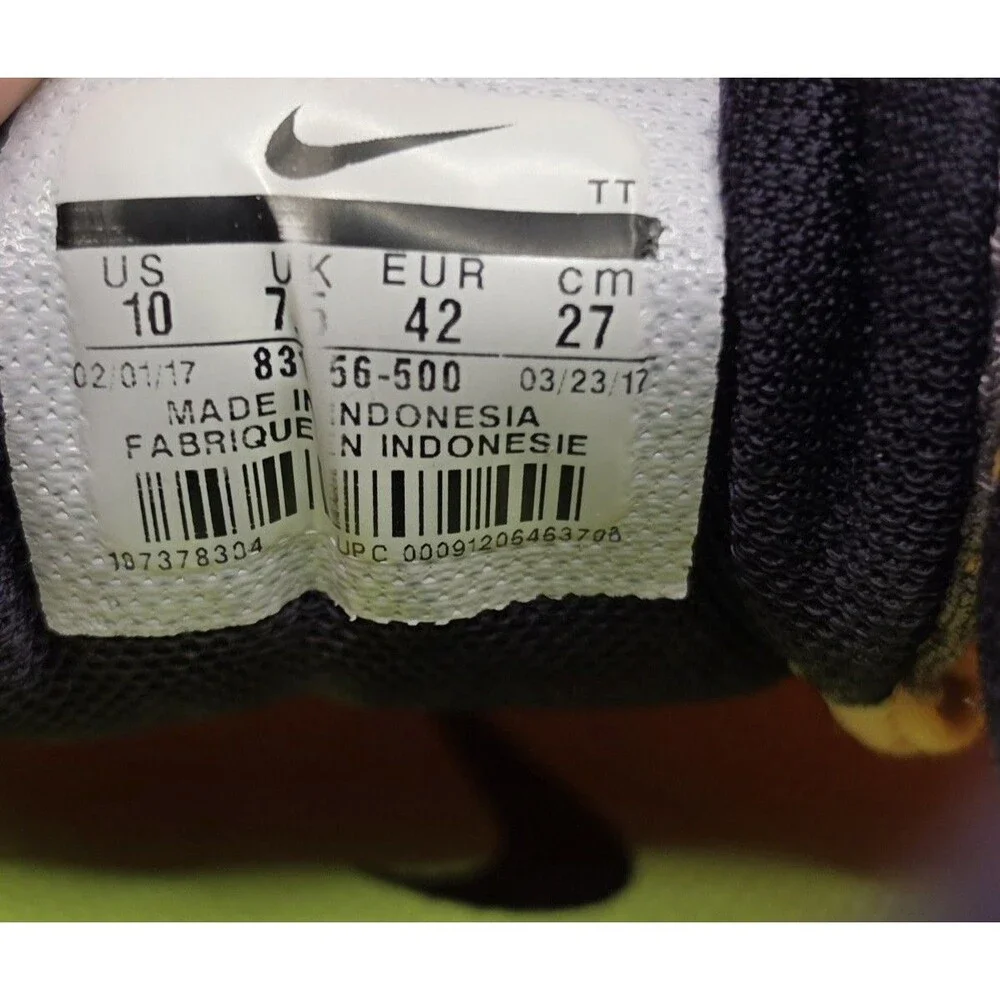 Nike Air Zoom Pegasus 33 Purple Athletic Running Shoes 831356-500 Women Size 10